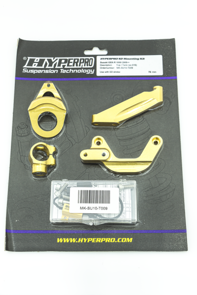 Steering Damper Mounting Kit Gold, 1, nordicamoto.ro