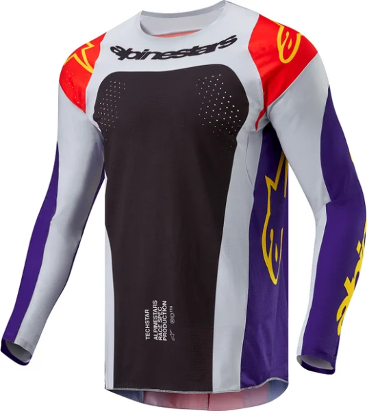 Tricou Alpinestars Techstar Ocuri Black 2XL, 1, nordicamoto.ro