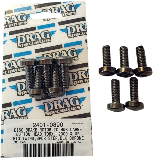 Disc Brake Hub Mounting Kit Black, 1, nordicamoto.ro