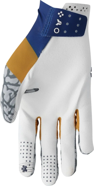 Manusi THOR Sportmode Bravo White/Gray/Blue S, 10, nordicamoto.ro
