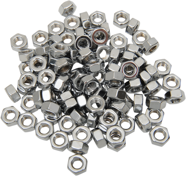 Hex Nuts Silver, 2, nordicamoto.ro