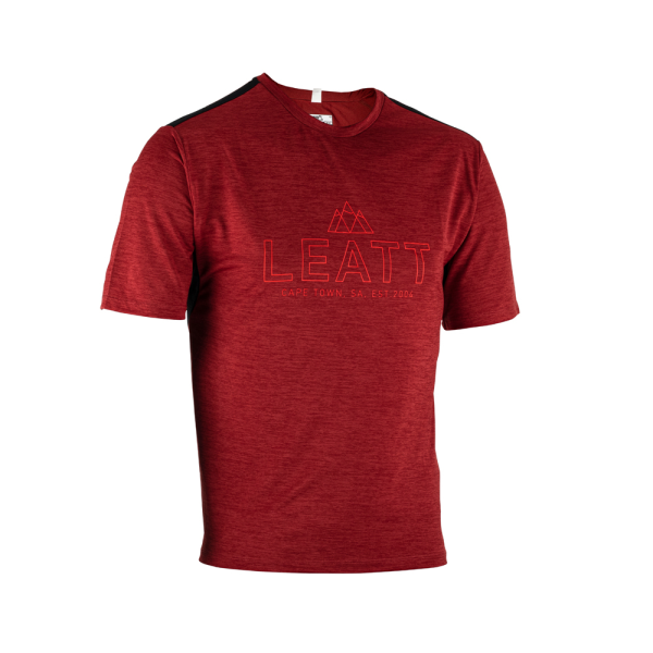 Tricou MTB Leatt Trail 1.0 Lava Burgundy M, 1, nordicamoto.ro