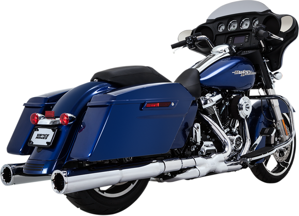 Power Duals Headpipes Chrome, 1, nordicamoto.ro