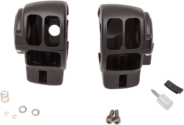 Handlebar Switch Housing Kit Black, 1, nordicamoto.ro