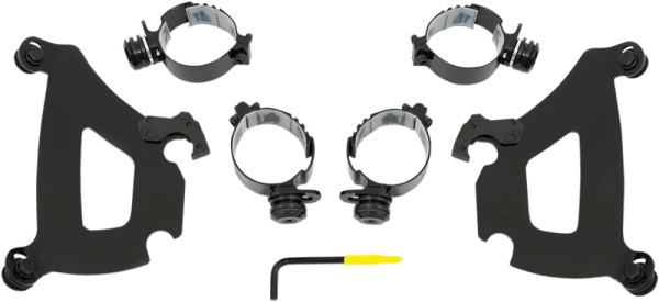 Bullet Fairing Mount Kit Black, 1, nordicamoto.ro