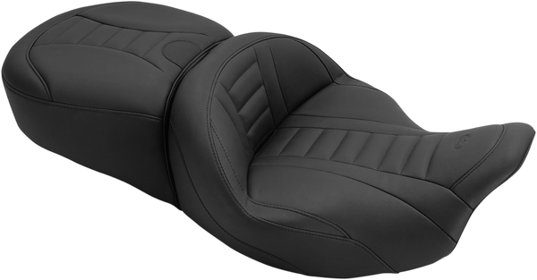 One-piece Deluxe 2-up Touring Seat Black, 1, nordicamoto.ro