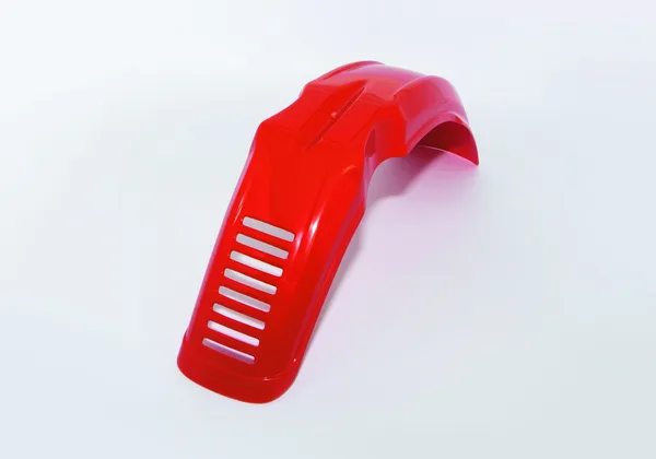 Univerzális vintage első sárvédők, piros, 2, nordicamoto.ro