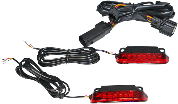 Luggage Rack Led Light Bar Red, 1, nordicamoto.ro