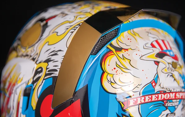 Airflite Freedom Spitter Helmet Gold, Multi XS, 8, nordicamoto.ro
