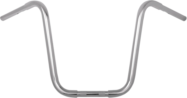1-1/4(r) Fat Ape Hanger Handlebar Silver, 1, nordicamoto.ro