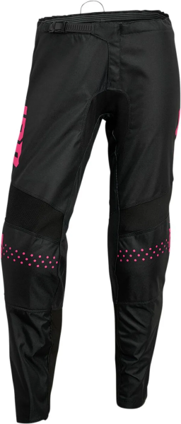 Pantaloni Dama Thor Sector Minimal Black/Fluo Pink 13/14, 1, nordicamoto.ro