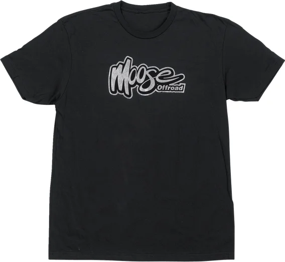 MOOSE RACING Moose Offroad T-shirt Black  XL, 1, nordicamoto.ro