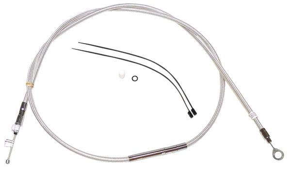 High-efficiency Braided Sterling Chromite Ii® Clutch Cable Silver, 1, nordicamoto.ro