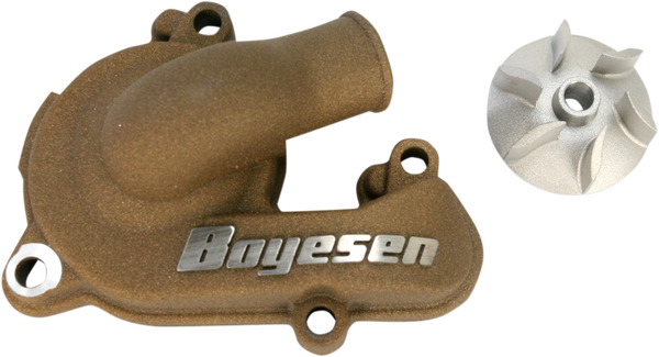 Supercooler Water Pump Cover And Impeller Kit Magnesium, Powder-coated, 1, nordicamoto.ro