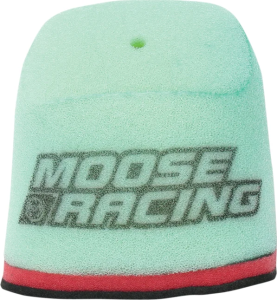 MOOSE RACING precíziós, előolajozott légszűrő, zöld, 1, nordicamoto.ro