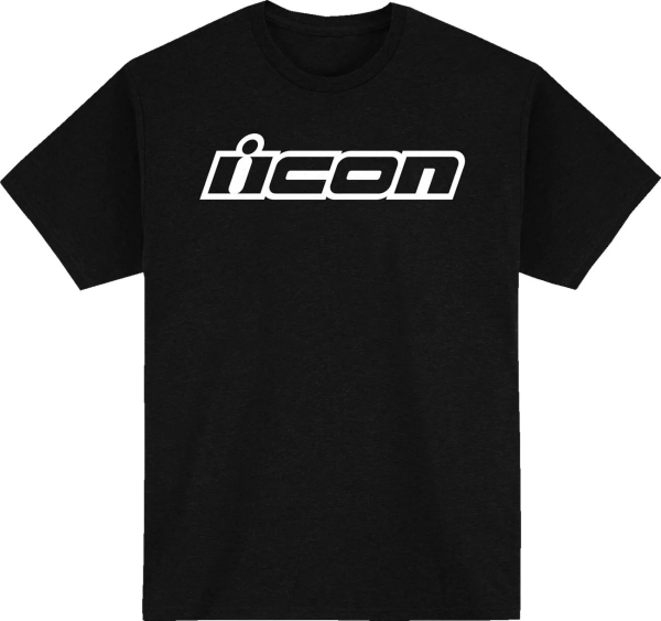 Tricou Icon Clasicon Black XL, 1, nordicamoto.ro