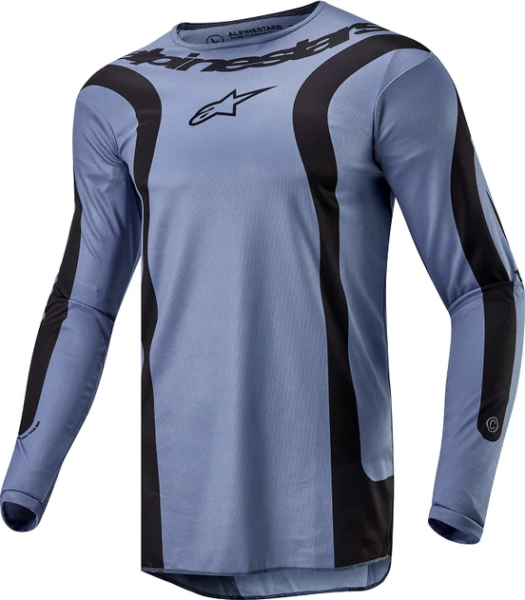 Tricou Alpinestars Fluid Lurv Blue, 1, nordicamoto.ro