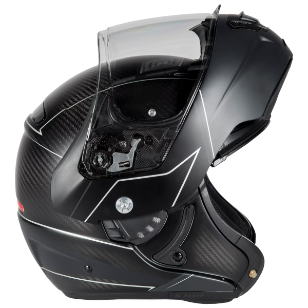 Cască Modulară Klim TK1200 Karbon ECE/DOT Gloss White, 36, nordicamoto.ro