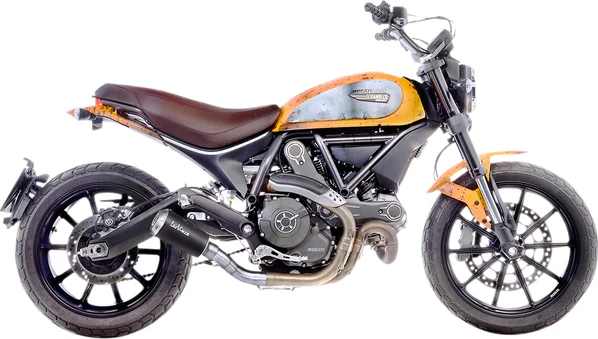 LeoVince LV-10 Black Edition Slip-On kipufogórendszer a Ducati Scrambler 800 Cafe Racer / Classic / Full Throttle / Icon modellekhez (2017–2020), 2, nordicamoto.ro