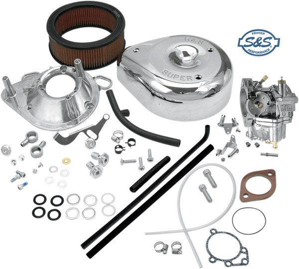 Super E Carburetor Kit W/o Manifold Silver, 1, nordicamoto.ro