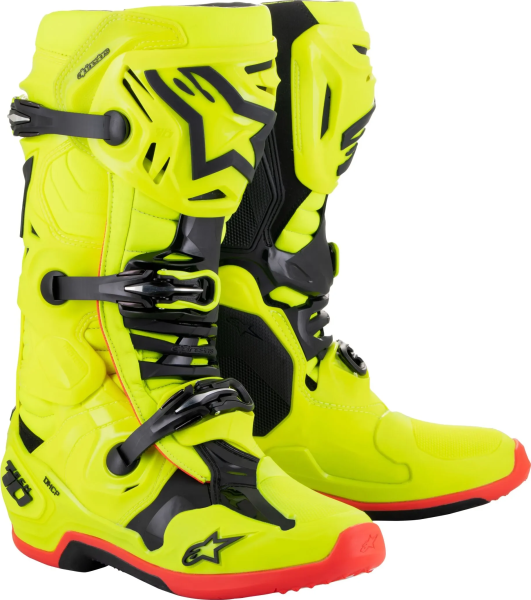 Alpinestars Tech 10 sárga csizma, 45,5, 1, nordicamoto.ro