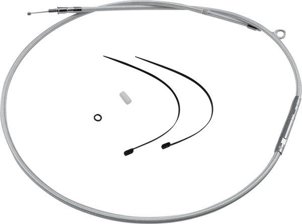 High-efficiency Braided Sterling Chromite Ii® Clutch Cable Silver, 3, nordicamoto.ro