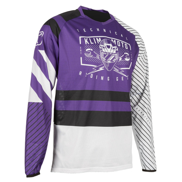 Tricou Klim Petrol Ignite - White, 39, nordicamoto.ro