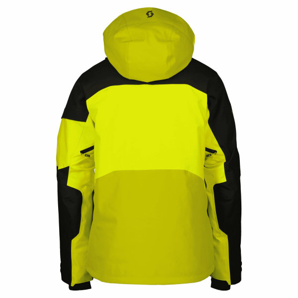 SCOTT Jacket M's Concept Flex Dryo 3-in-1 black/sulphur yellow S, 3, nordicamoto.ro