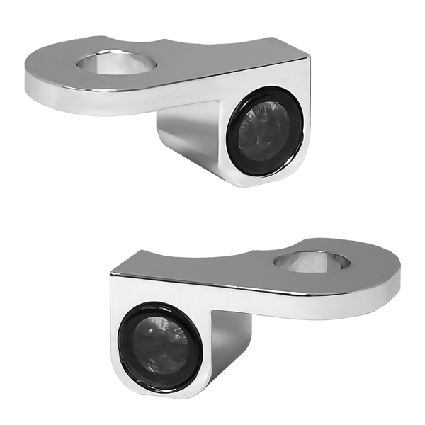 Nano Series Handlebar Turn Signals Chrome, 1, nordicamoto.ro