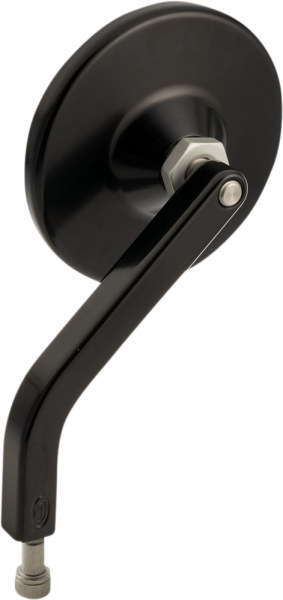 No. 7 Oe 3-1/4(r) Round Mirror Black, Anodized, 2, nordicamoto.ro
