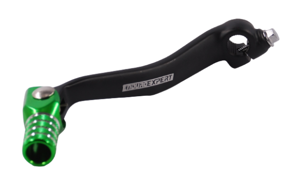 Kawasaki KX-F 450 '16–'20 Enduro Expert váltópedál, fekete/zöld, 1, nordicamoto.ro