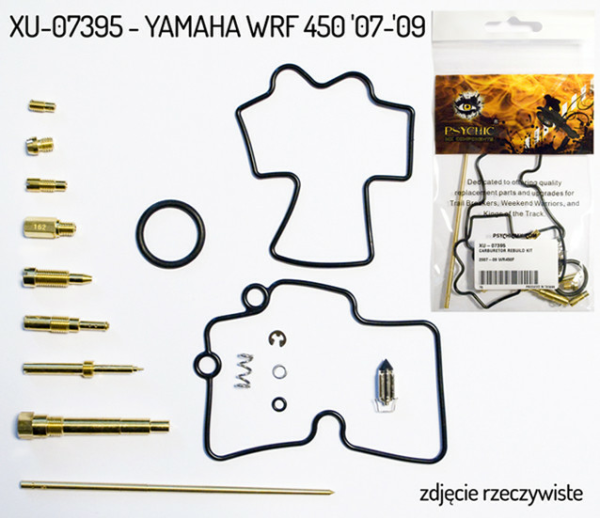 YAMAHA WRF 450 '07–'09 PSIHIC karburátor-javítókészlet (26-1266) (1 karburátorhoz), 1, nordicamoto.ro
