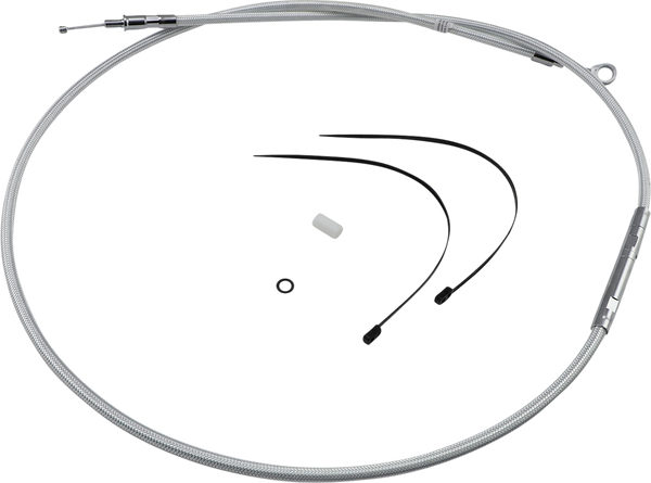 High-efficiency Braided Sterling Chromite Ii® Clutch Cable Silver, 2, nordicamoto.ro