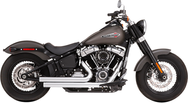 Exhaust System 2 Into 1 Softail 18+ Chrome, 1, nordicamoto.ro
