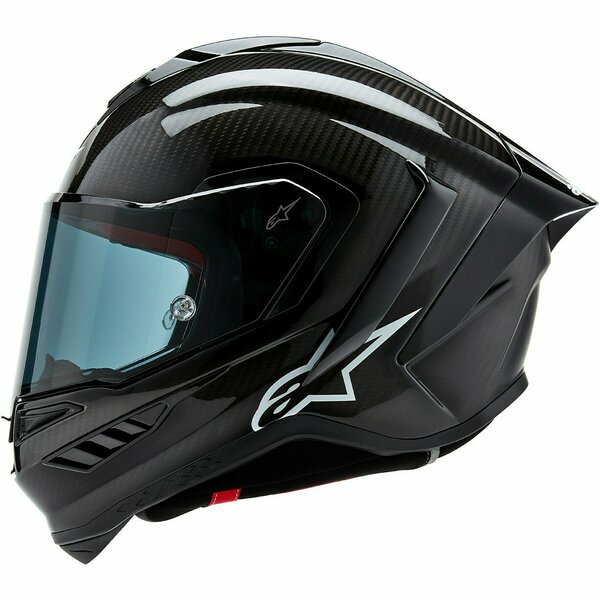 ALPINESTARS SUPERTECH R10 CARBON SOLID fekete teljes arcú sport sisak, 7, nordicamoto.ro