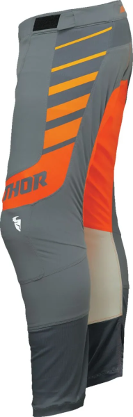 Pantaloni Thor Prime Analog Gray/Orange 40, 5, nordicamoto.ro