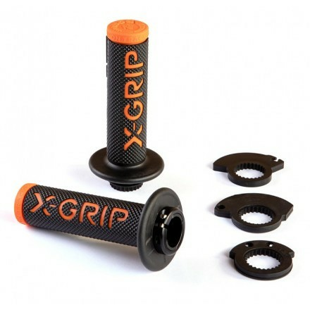 Mansoane Lock-On X-Grip rózsaszín markolatok, 3, nordicamoto.ro