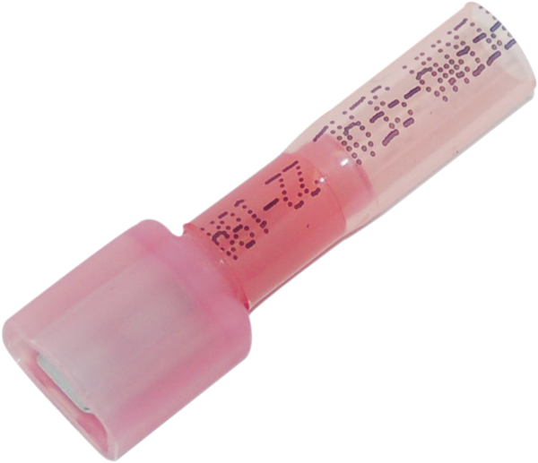 Heat Shrink Quick Disconnects And Terminals Pink, 1, nordicamoto.ro