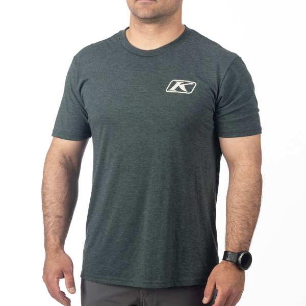 Klim Destination Tri-blend fekete póló – Hi-Vis, 7, nordicamoto.ro