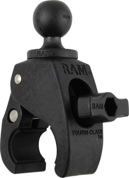 Tough-claw With 1'' Diameter Rubber Ball Black, 1, nordicamoto.ro