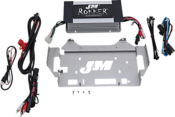 Rokker® Xxr 800w 4-channel Dsp Programmable Amplifier Kit, 1, nordicamoto.ro