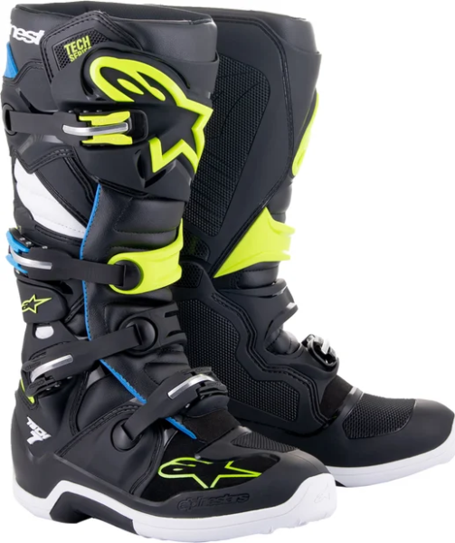 Cizme Alpinestars Tech 7 Yellow/Black 45,5, 2, nordicamoto.ro