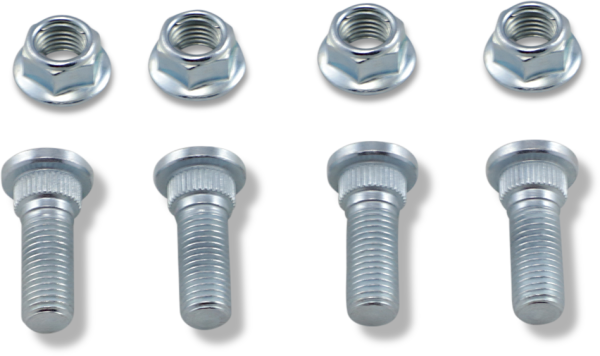 Wheel Stud/nut Kit Silver, 1, nordicamoto.ro