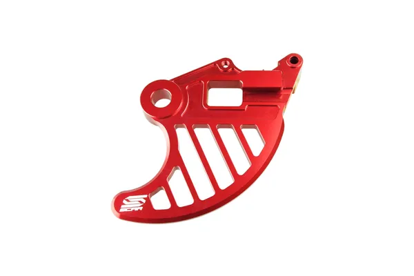 Brake Rotor Guard Anodized, Red, 1, nordicamoto.ro