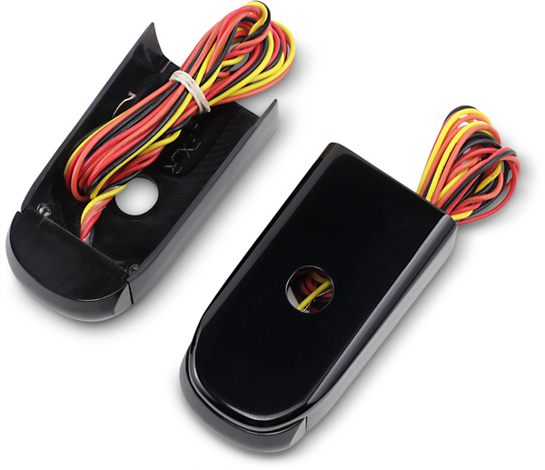 Fender Strut Led Marker Lights Black, 1, nordicamoto.ro