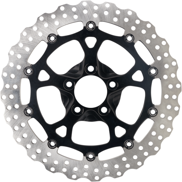 Two-piece Brake Rotor Black, 1, nordicamoto.ro