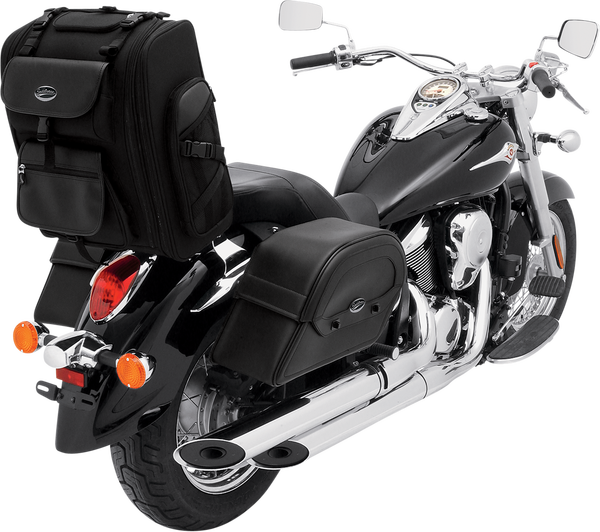 S2200e Expandable Sissy Bar Bag Black, 3, nordicamoto.ro