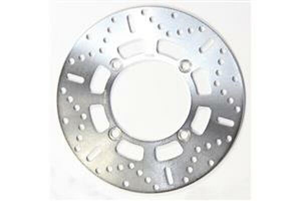 Round D-series Scooter Brake Rotor Silver, Stainless Steel, 1, nordicamoto.ro
