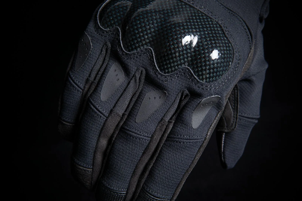 Manusi Textil/Piele Icon Stormhawk CE Black/Gray XL, 9, nordicamoto.ro