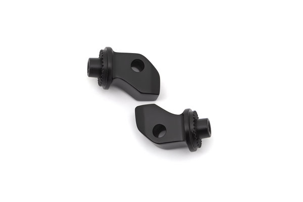 Splined Peg Adapters Satin Black, 2, nordicamoto.ro